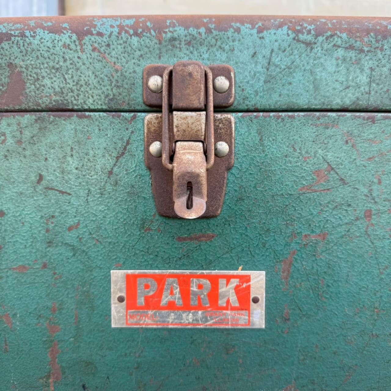 【1960-70年代】ビンテージ ツールボックス アメリカン雑貨 店舗什器 工具箱 収納ボックス #2377