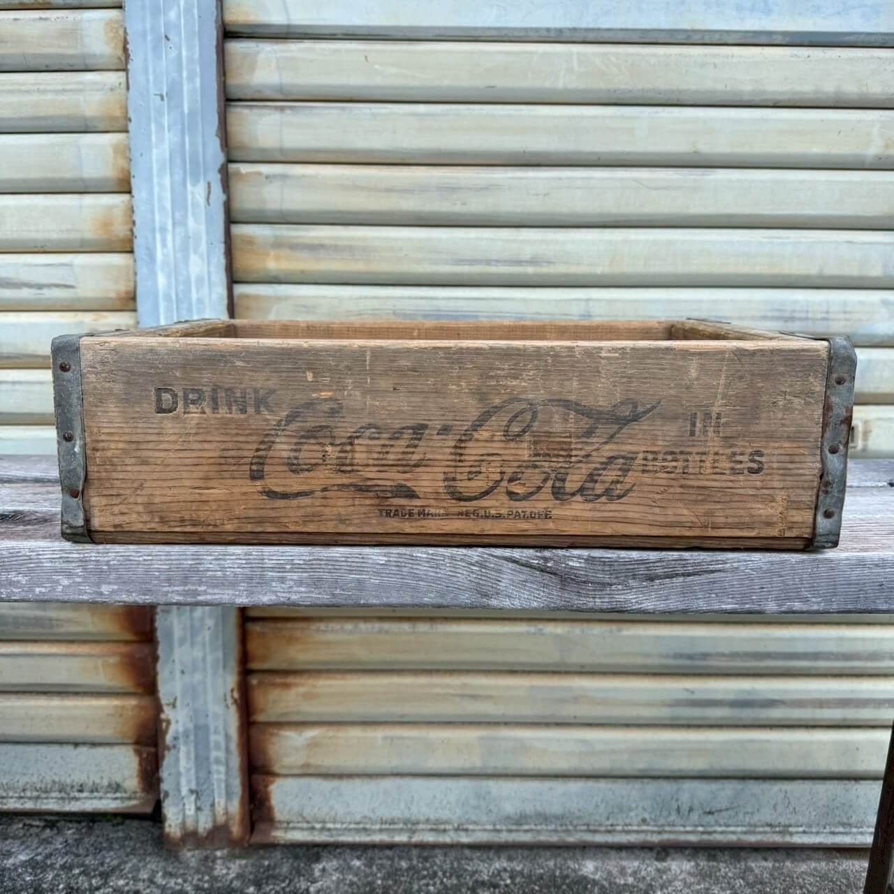 【1960年代】ビンテージ コカコーラ 木箱 アメリカン雑貨 ウッドボックス 収納 #2306