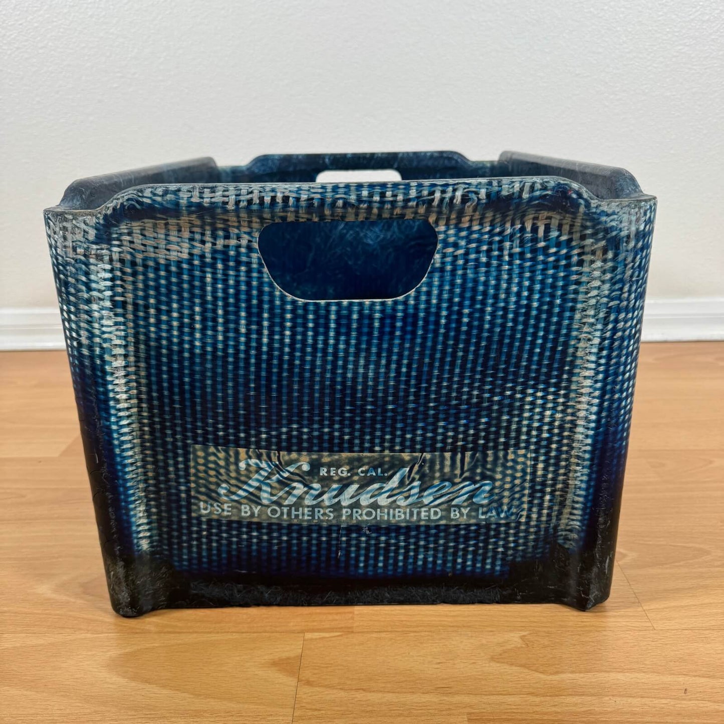 #1313【1960年代】ビンテージ ファイバーグラス ボックス 収納ケース