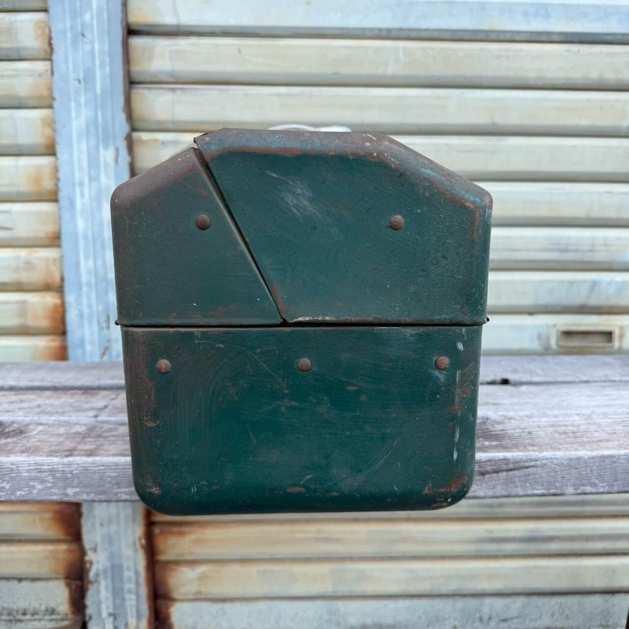 【1960-70年代】ビンテージ ツールボックス アメリカン雑貨 店舗什器 多段トレー 工具箱 メタルボックス #2378