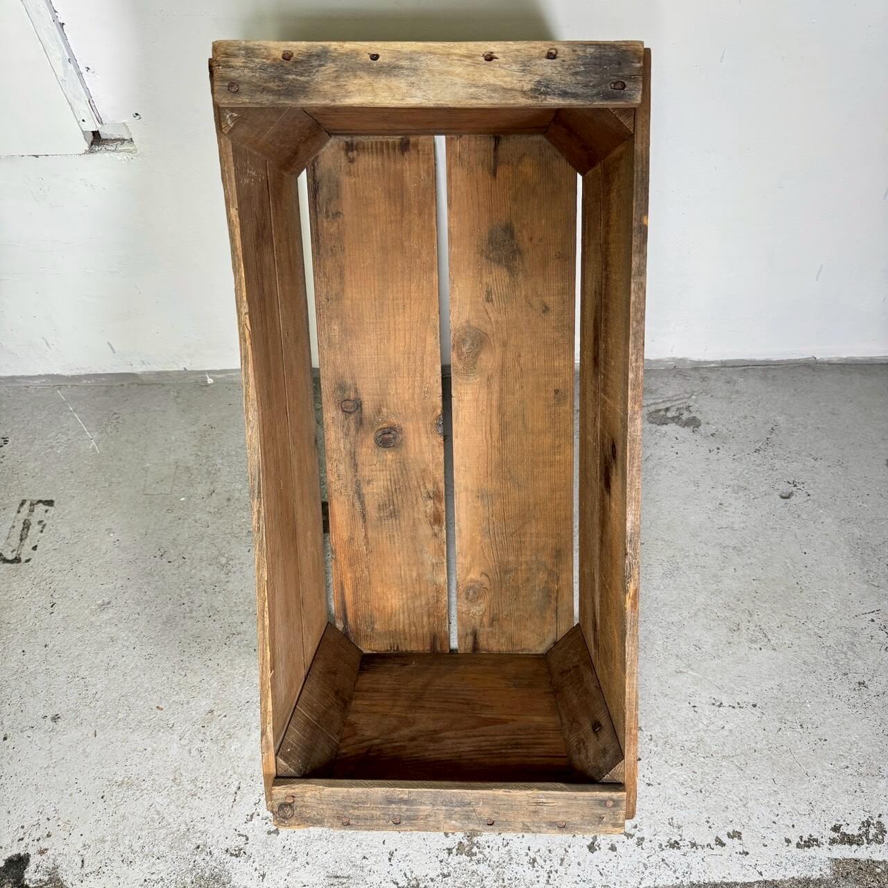 【1950-60年代】ビンテージ BELMONT 木箱 アメリカン雑貨 ウッドボックス 収納 #2529-1