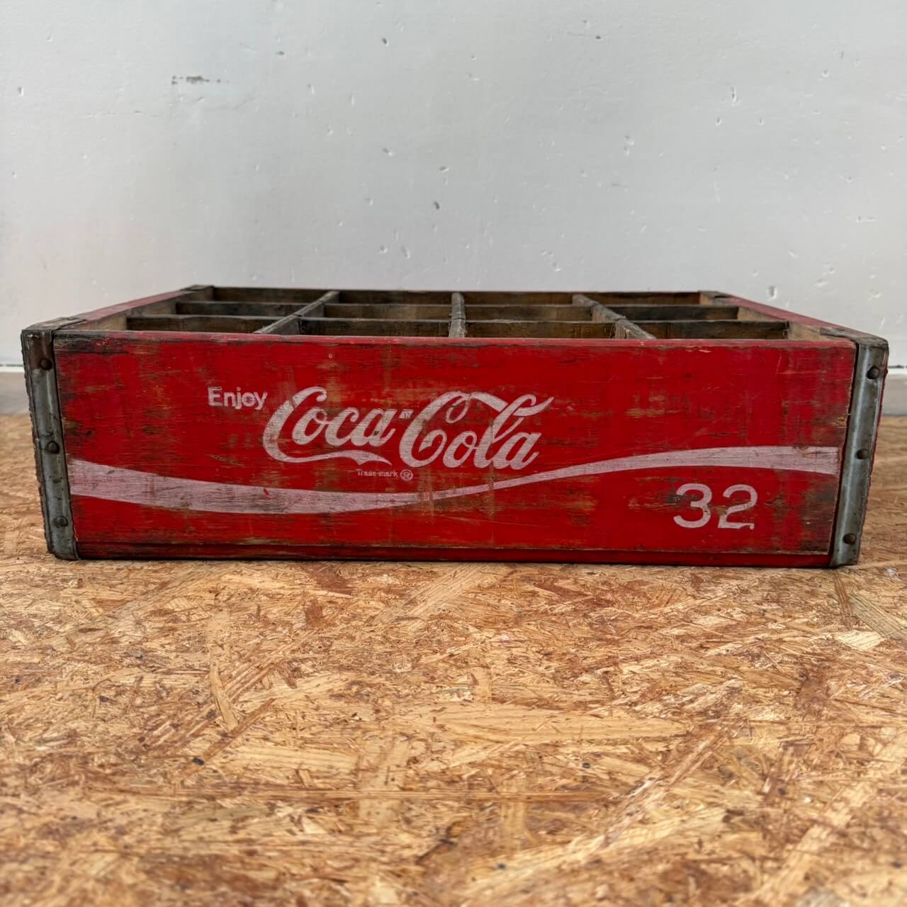 #2242【1970年代】ビンテージ Coca-Cola コカコーラ 木箱 ウッドボックス アメリカ