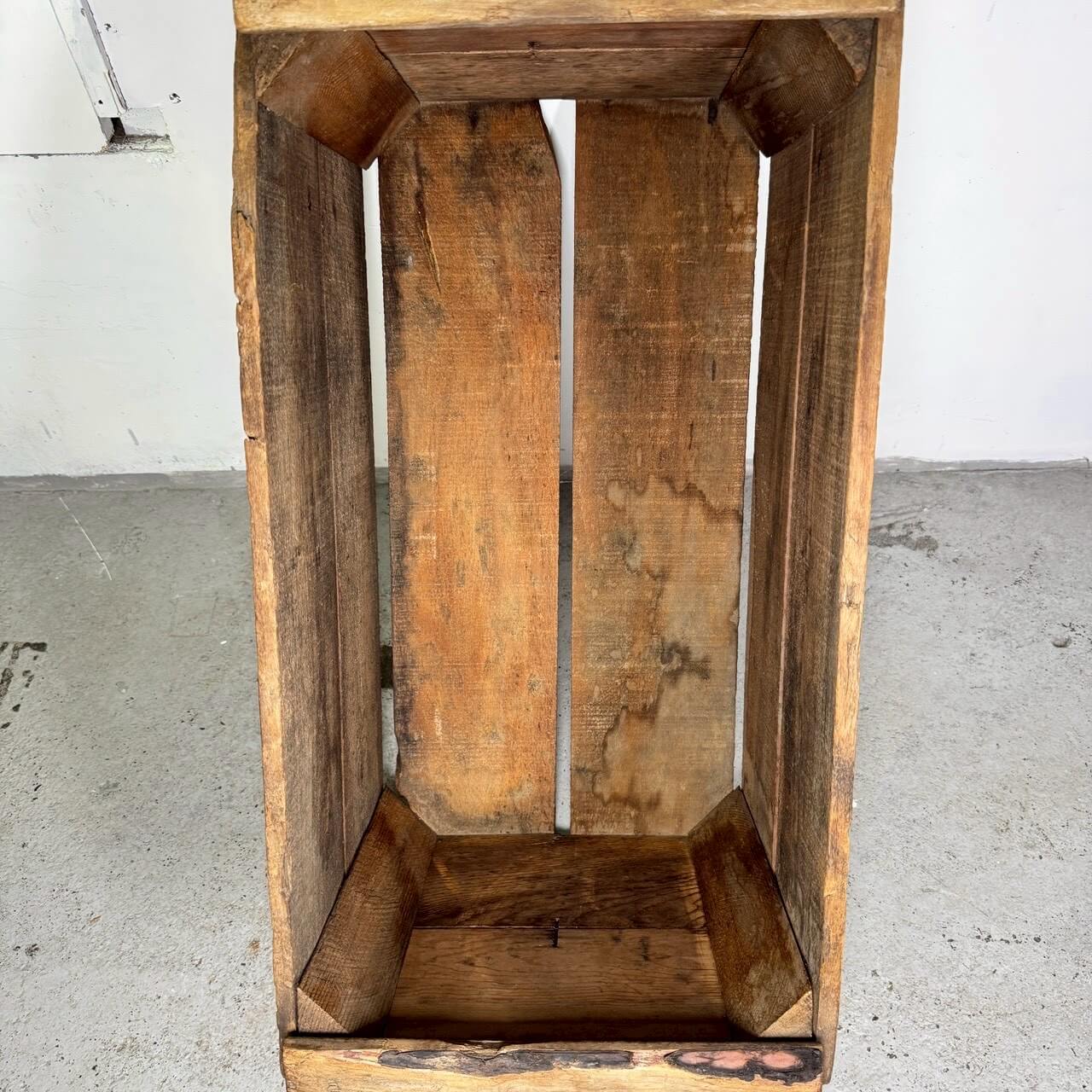 【1950-60年代】ビンテージ BELMONT 木箱 アメリカン雑貨 ウッドボックス 収納 #2529-2