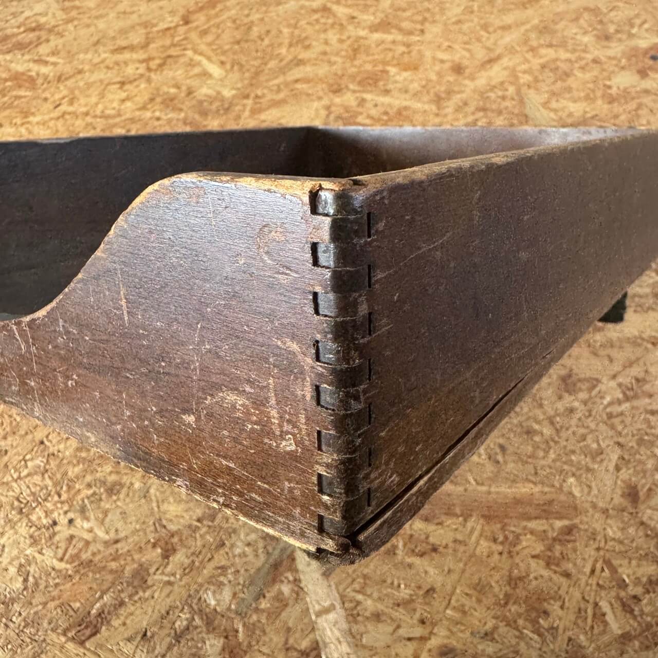 【1950-60年代】ビンテージ Weis ウッドトレー アメリカン雑貨 デスクトレイ 木製 #2250