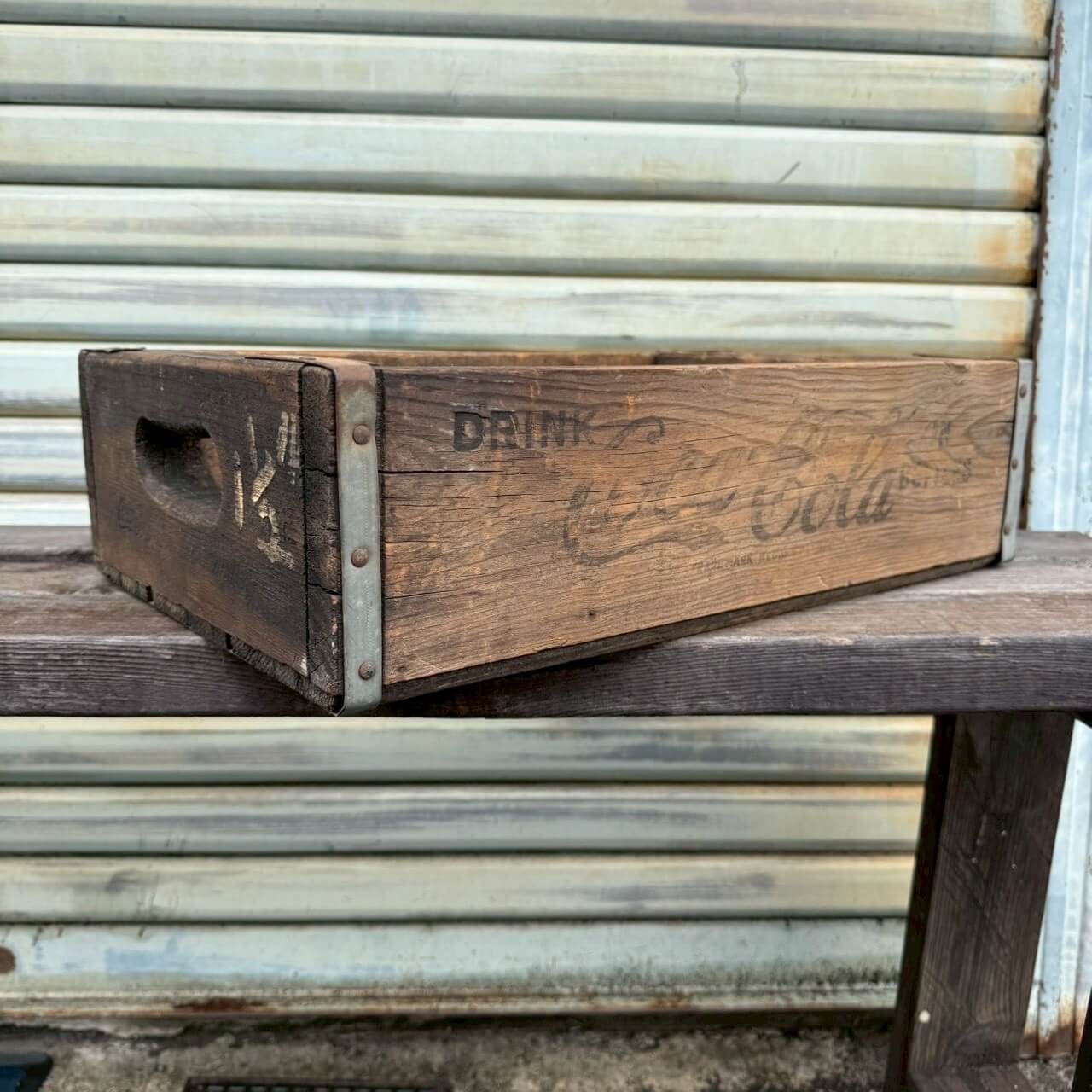 【1960年代】ビンテージ コカコーラ 木箱 アメリカン雑貨 ウッドボックス 収納 #2420