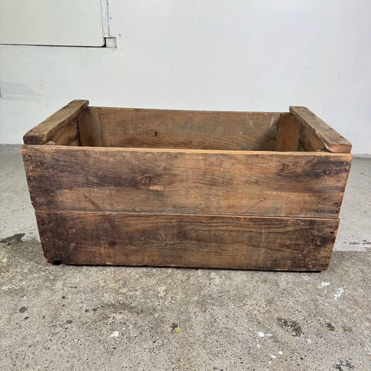 【1950-60年代】ビンテージ BELMONT 木箱 アメリカン雑貨 ウッドボックス 収納 #2529-3