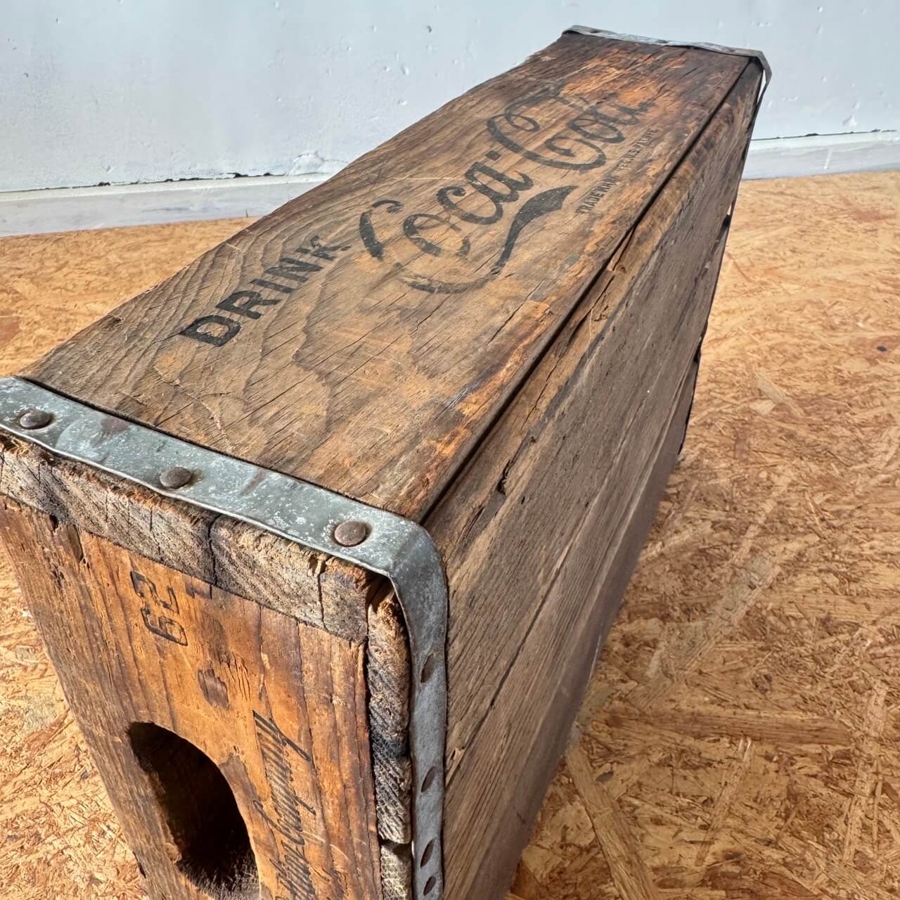 【1960年代】ビンテージ コカコーラ 木箱 アメリカン雑貨 ウッドボックス 収納 #2252