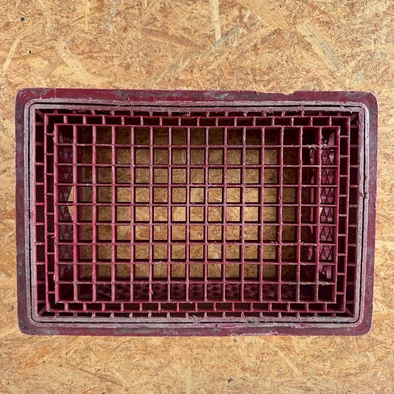 #2561【1974年】ビンテージ プラスチックコンテナ / 収納ボックス アメリカ