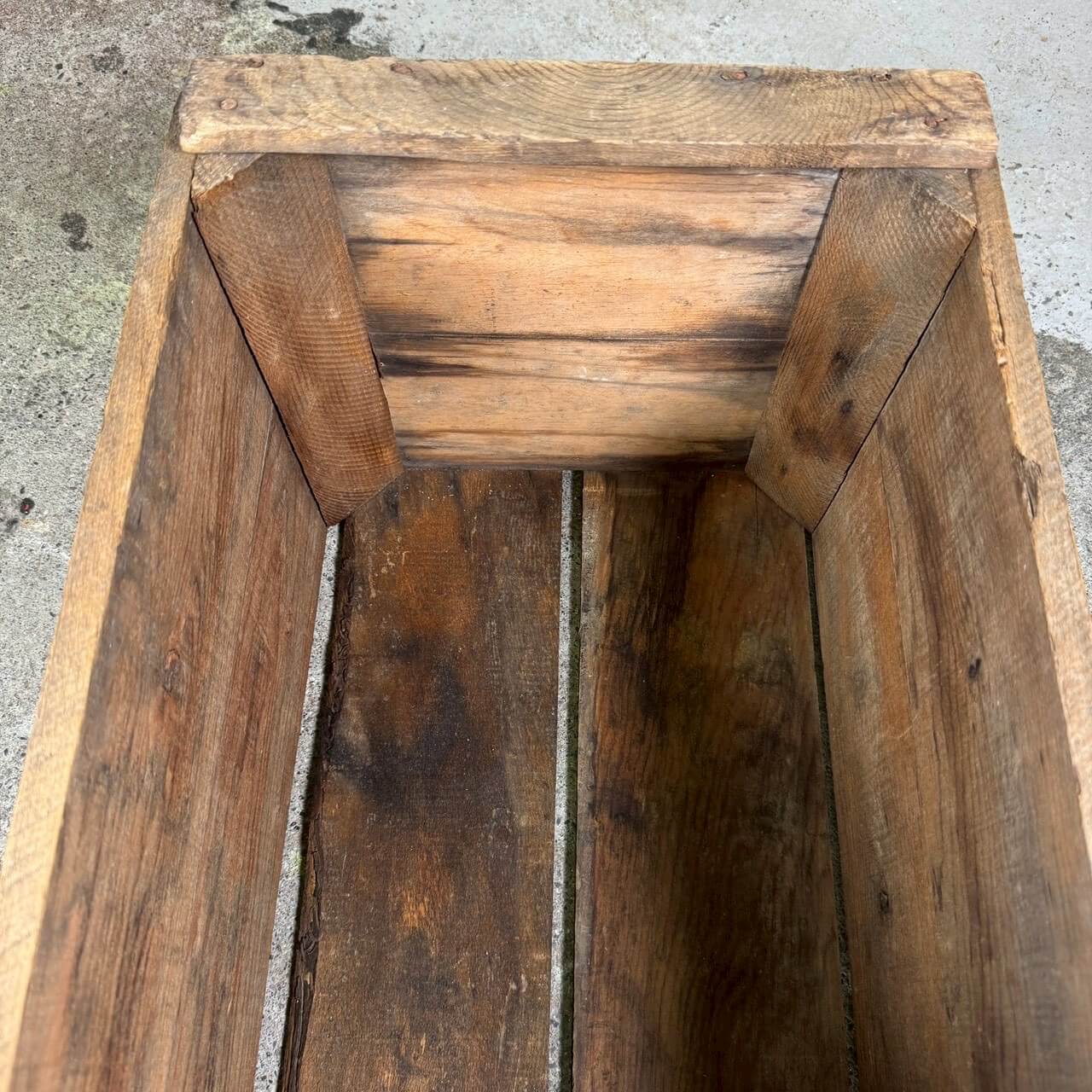 【1950-60年代】ビンテージ BELMONT 木箱 アメリカン雑貨 ウッドボックス 収納 #2529-3