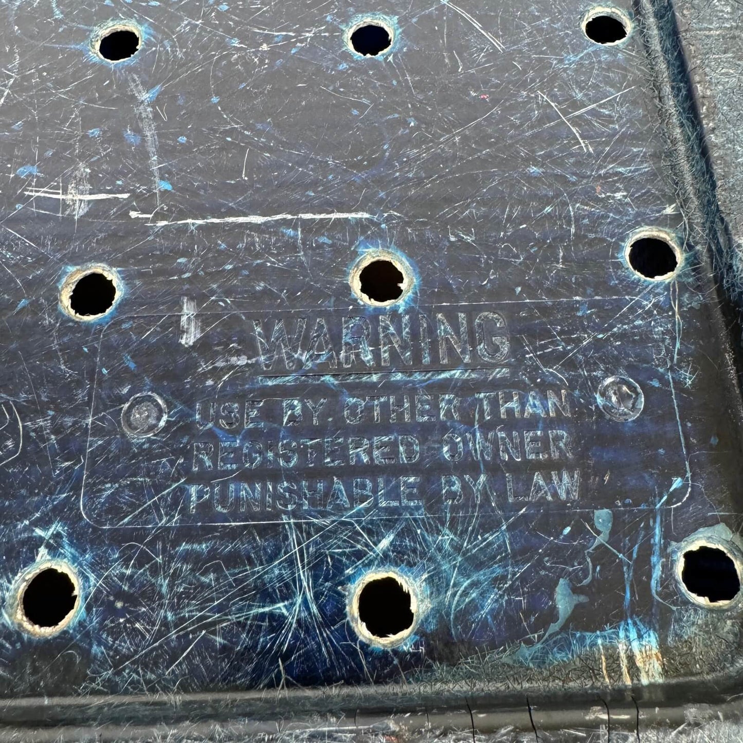 #1313【1960年代】ビンテージ ファイバーグラス ボックス 収納ケース