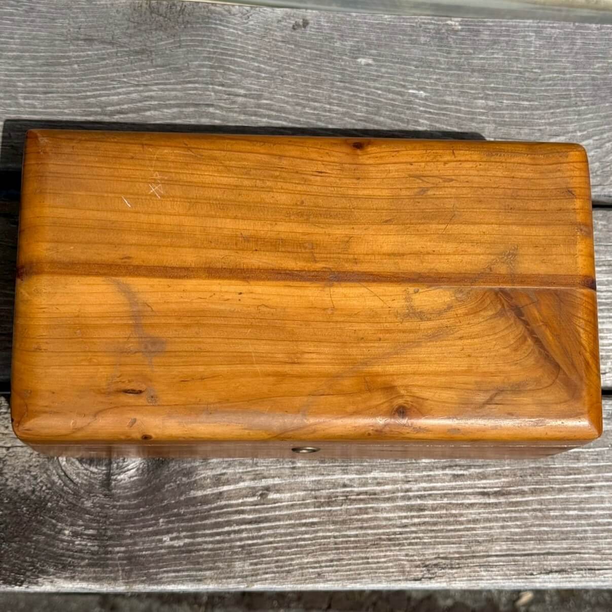 1970年代】ビンテージ LANE アメリカン雑貨 店舗什器 シダーボックス
