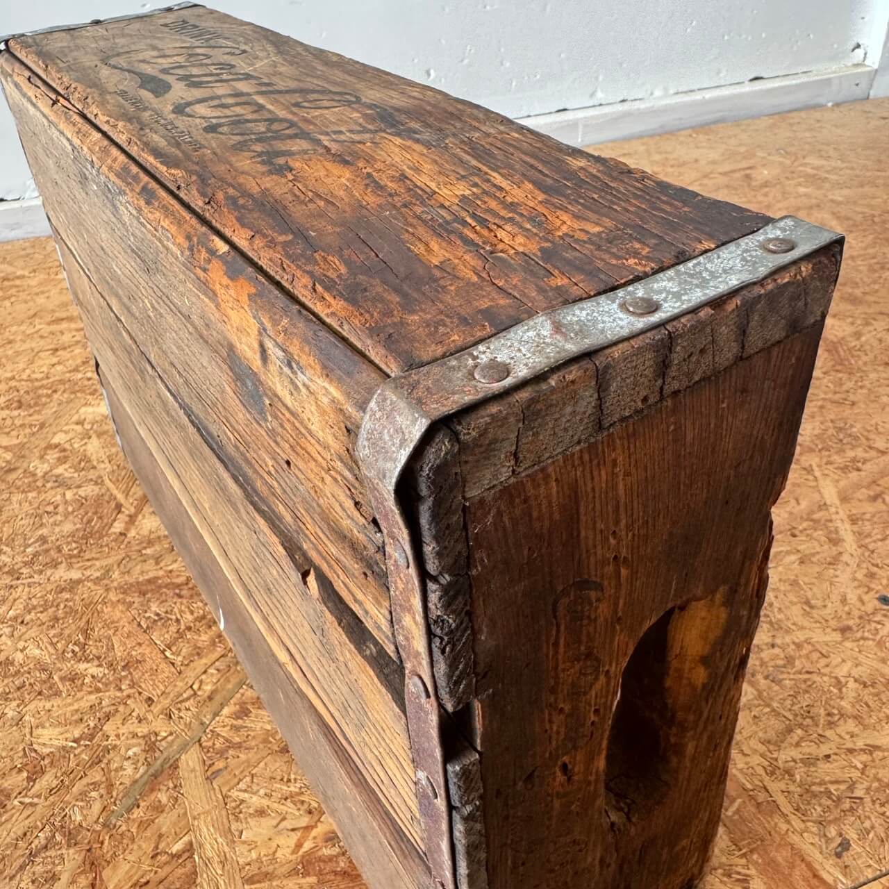 【1960年代】ビンテージ コカコーラ 木箱 アメリカン雑貨 ウッドボックス 収納 #2252