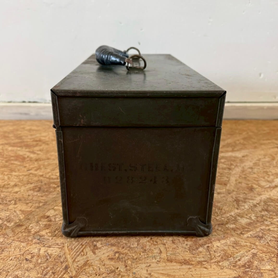 【1960-70年代】ビンテージ ツールボックス アメリカン雑貨 スチールボックス 什器 #2241