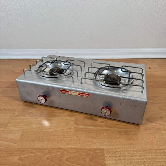 #1840【1950-60年代】ビンテージ Coleman（コールマン） ツーバーナー ポータブルストーブ Model 5409 アメリカ