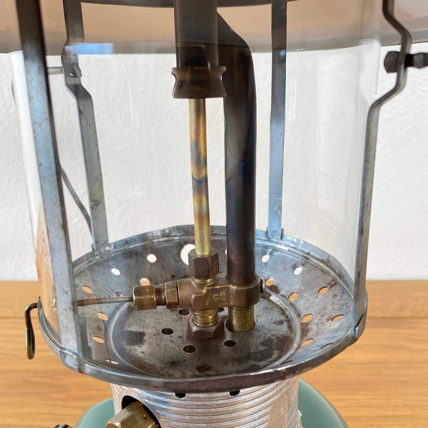 #921【1968年3月】ビンテージ Coleman（コールマン）228E ランタン キャンプ用品 アウトドア アメリカ