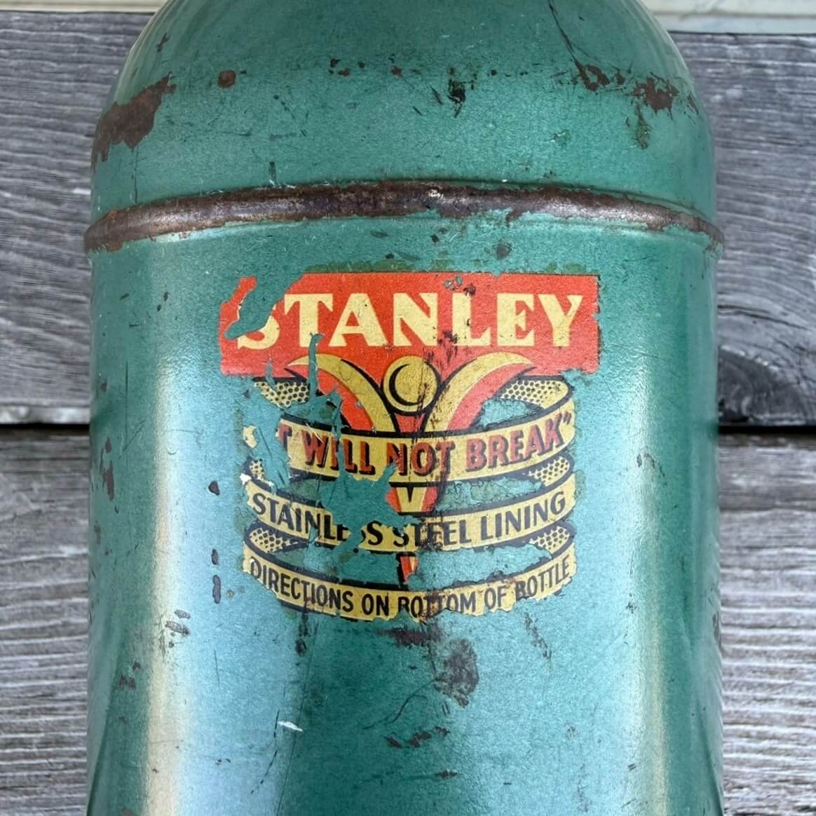 【1950年代】ビンテージ スタンレー アメリカン雑貨 キャンプ 什器 水筒 コルク栓 #2171