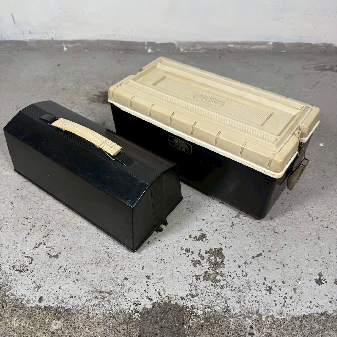 【1970年代】ビンテージ THERMOS サーモス ピクニックボックス アメリカン雑貨 ランチボックス #2454