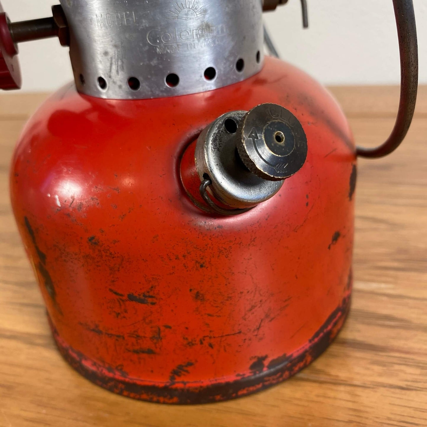 #119 【1960年1月】ビンテージ Coleman（コールマン） 200A イエローボーダー ランタン キャンプ用品 アウトドア アメリカ