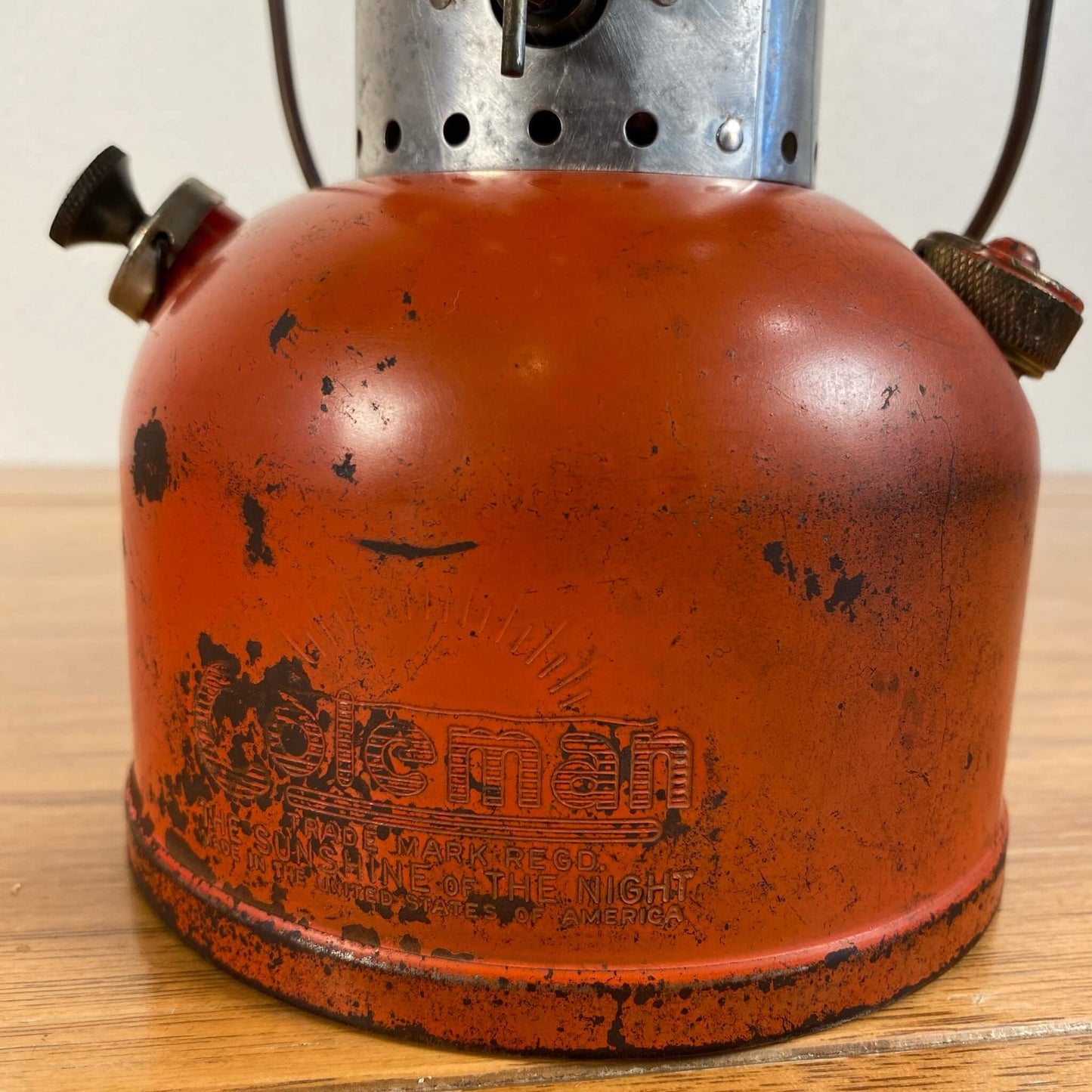 #119 【1960年1月】ビンテージ Coleman（コールマン） 200A イエローボーダー ランタン キャンプ用品 アウトドア アメリカ