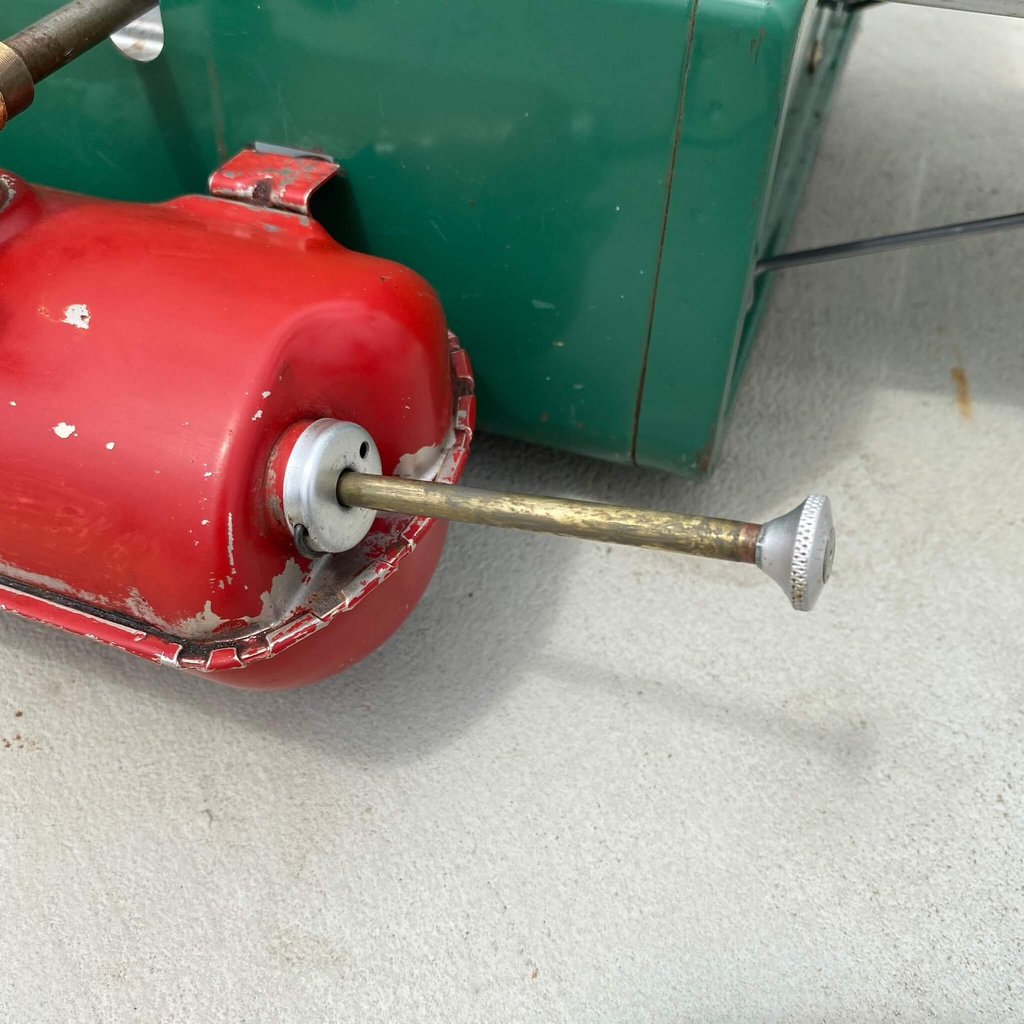 #192【1970年代】ビンテージ Coleman（コールマン） モデル413G ツーバーナー ストーブ キャンプ用品 アウトドア アメリカ