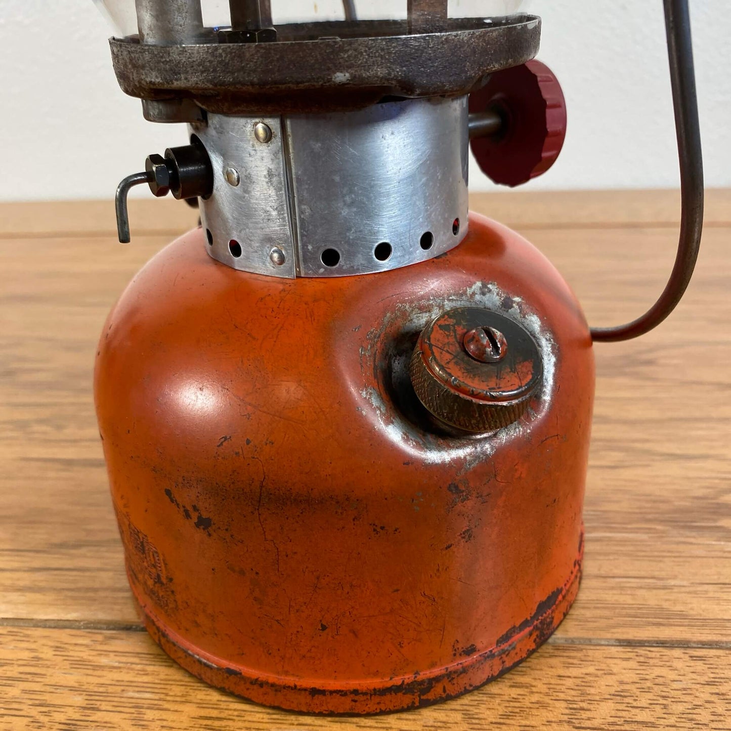 #119 【1960年1月】ビンテージ Coleman（コールマン） 200A イエローボーダー ランタン キャンプ用品 アウトドア アメリカ