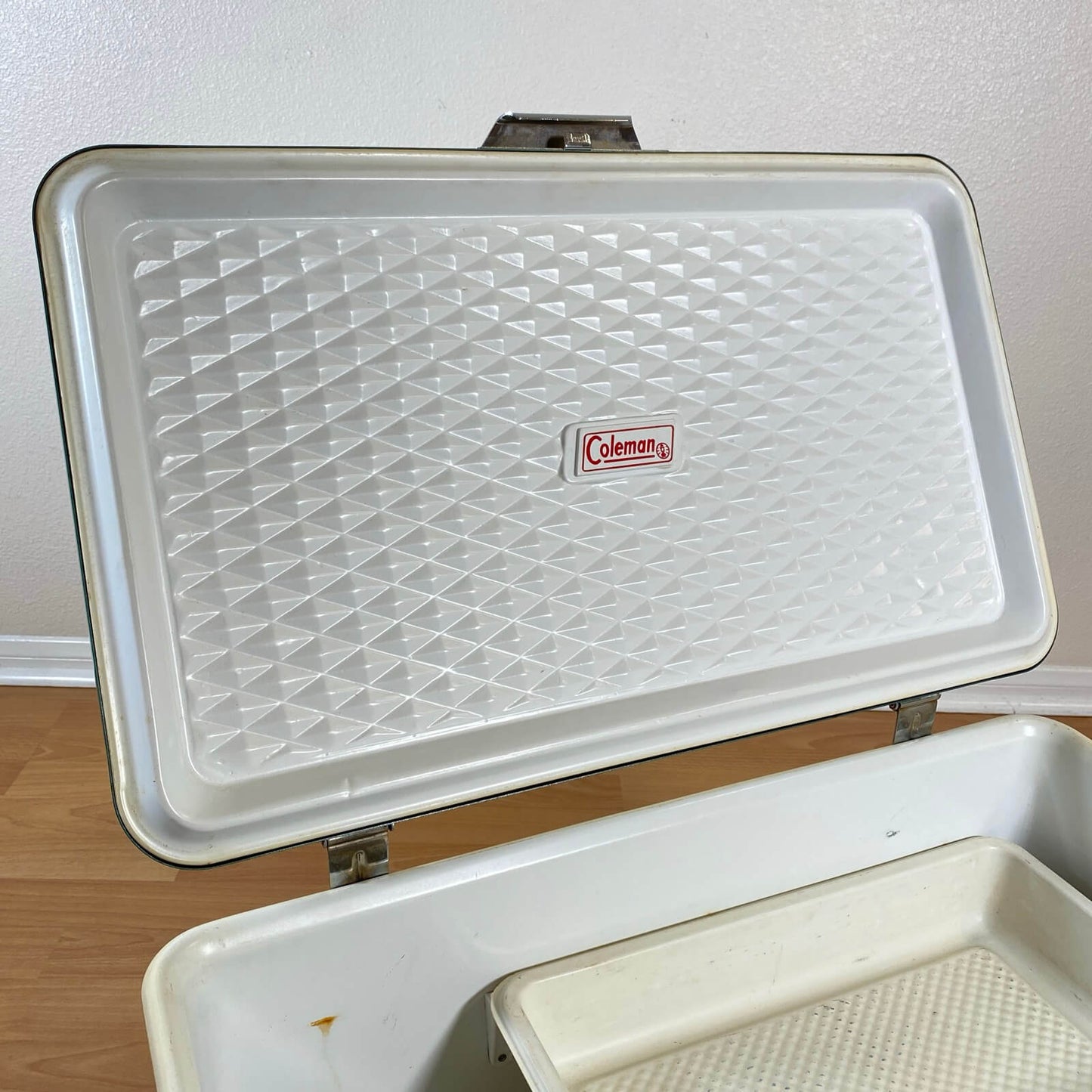 #840【1964年5月】ビンテージ Coleman（コールマン） クーラーボックス ダイヤモンドロゴ キャンプ用品 アウトドア アメリカ