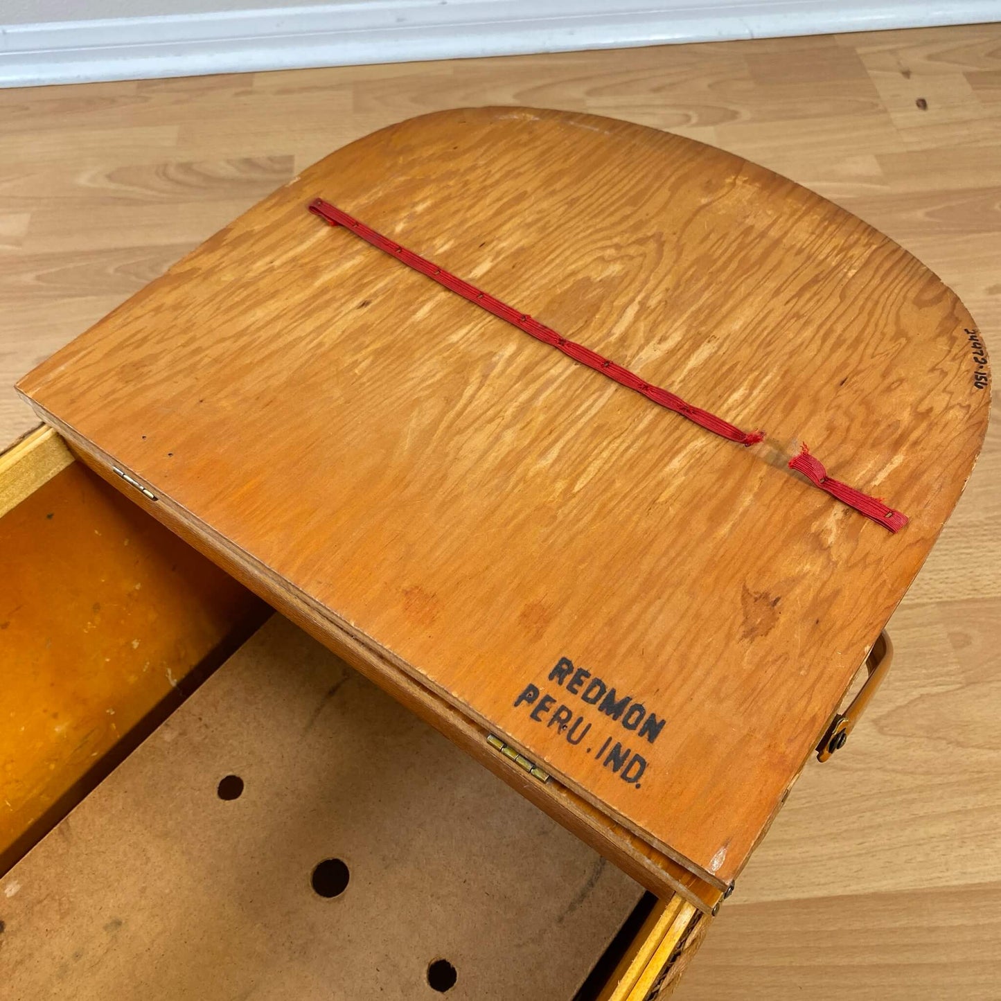 #834 【1970-80年代】ビンテージ REDMON（レドモン） ピクニックバスケット / 収納ケース アメリカ