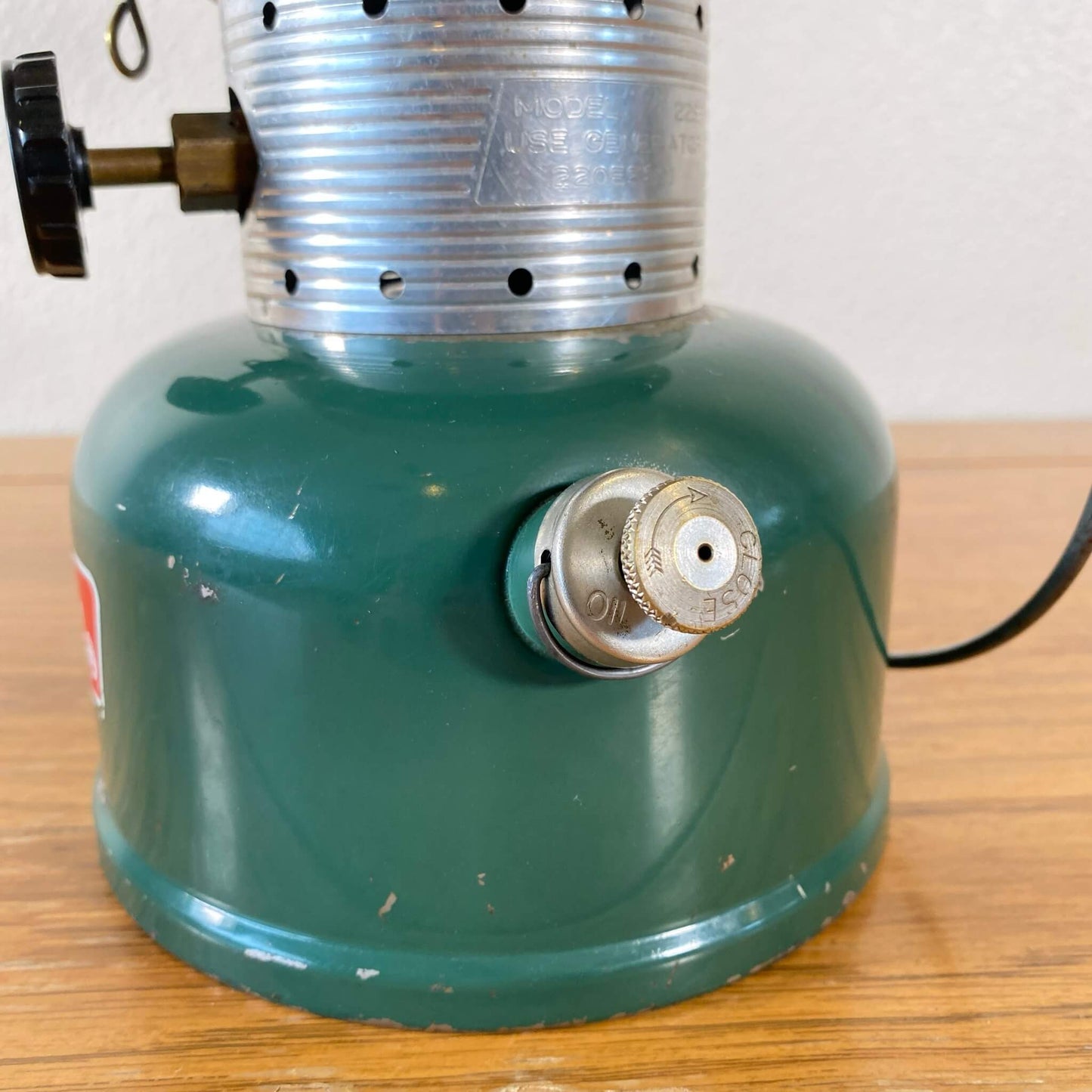 #921【1968年3月】ビンテージ Coleman（コールマン）228E ランタン キャンプ用品 アウトドア アメリカ