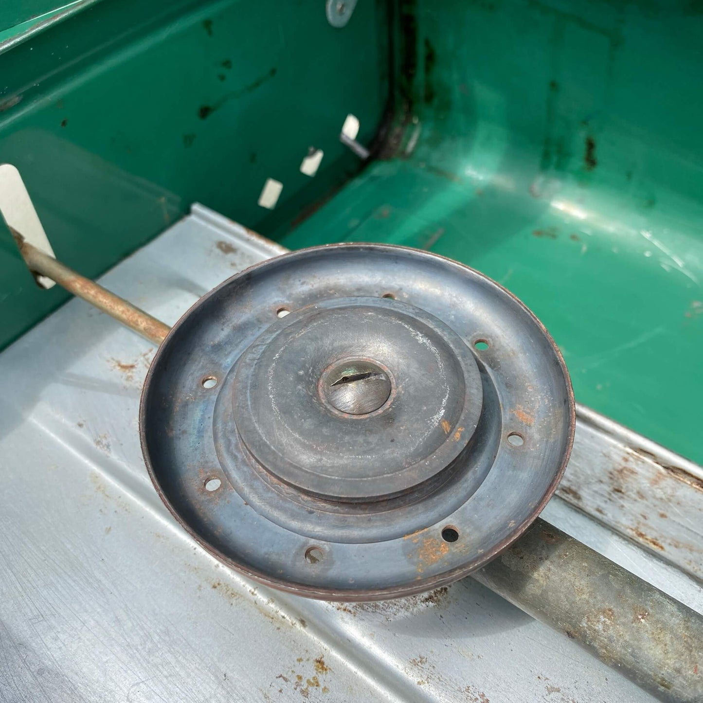 #192【1970年代】ビンテージ Coleman（コールマン） モデル413G ツーバーナー ストーブ キャンプ用品 アウトドア アメリカ