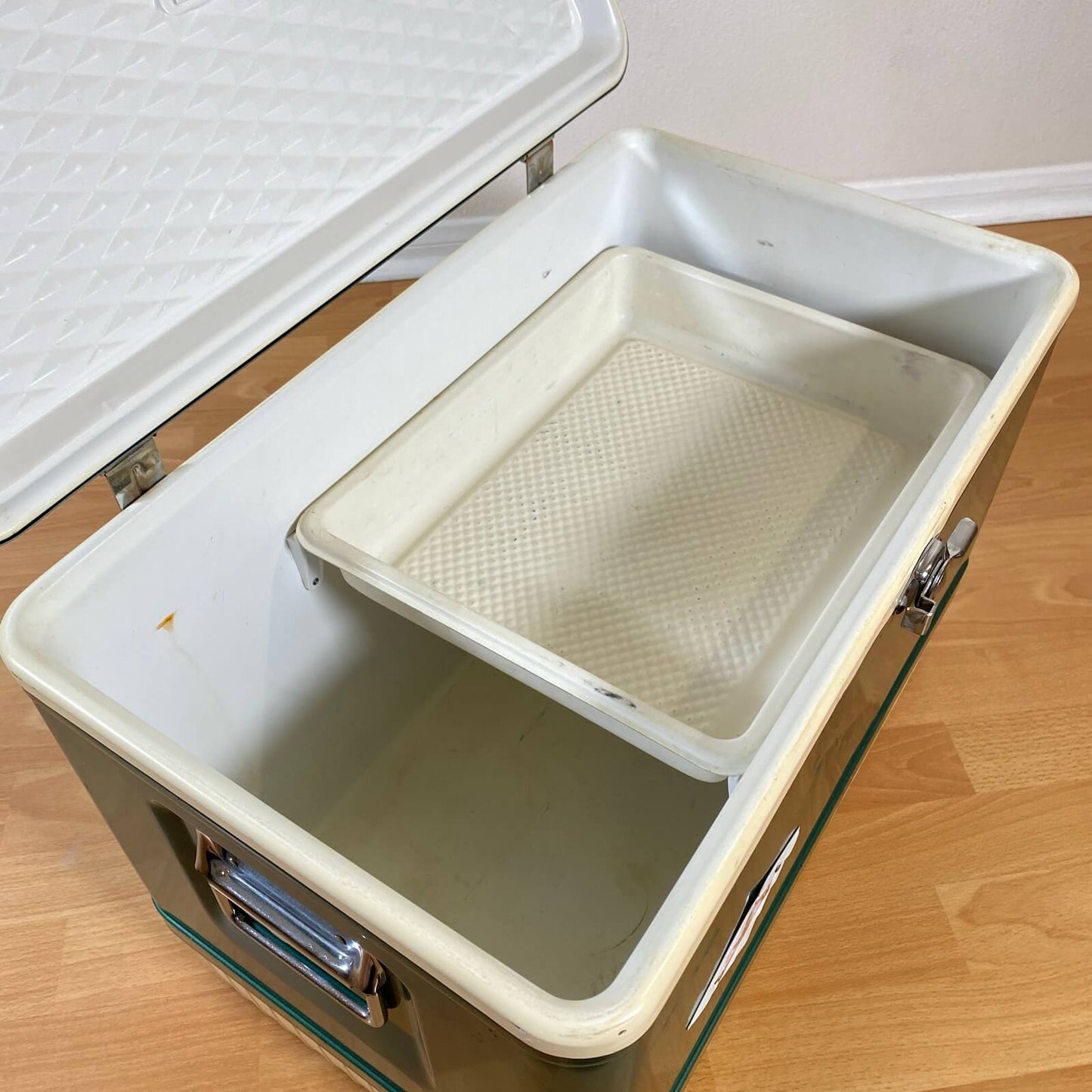 #840【1964年5月】ビンテージ Coleman（コールマン） クーラーボックス ダイヤモンドロゴ キャンプ用品 アウトドア アメリカ