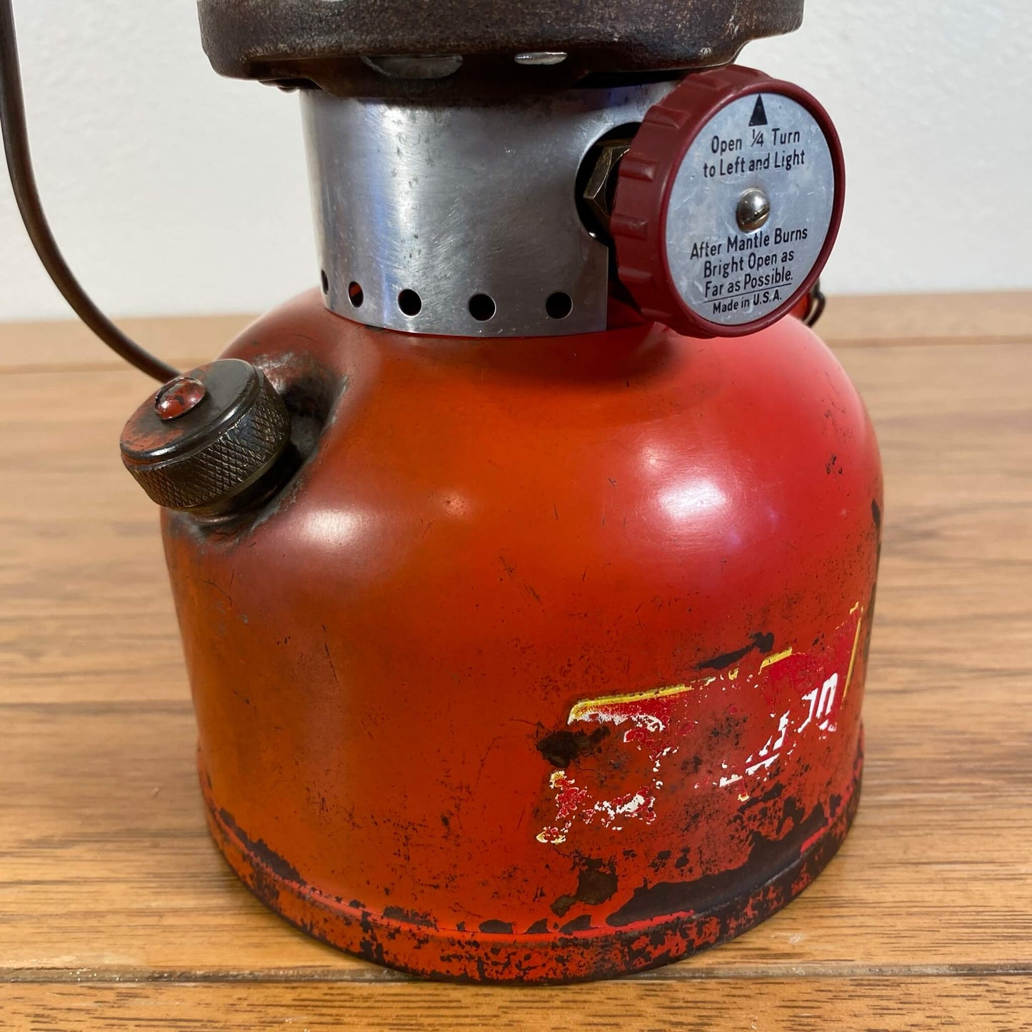 #119 【1960年1月】ビンテージ Coleman（コールマン） 200A イエローボーダー ランタン キャンプ用品 アウトドア アメリカ