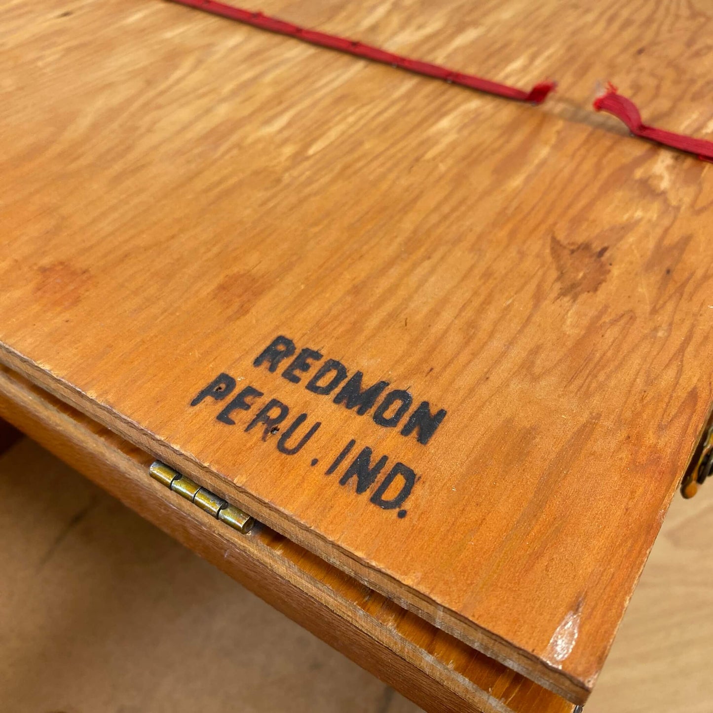 #834 【1970-80年代】ビンテージ REDMON（レドモン） ピクニックバスケット / 収納ケース アメリカ