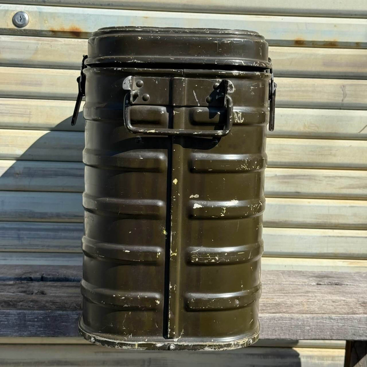 【1960年代】ビンテージ ガレージ ミリタリー アメリカン雑貨 店舗什器 U.S. ARMY フードコンテナ #2792