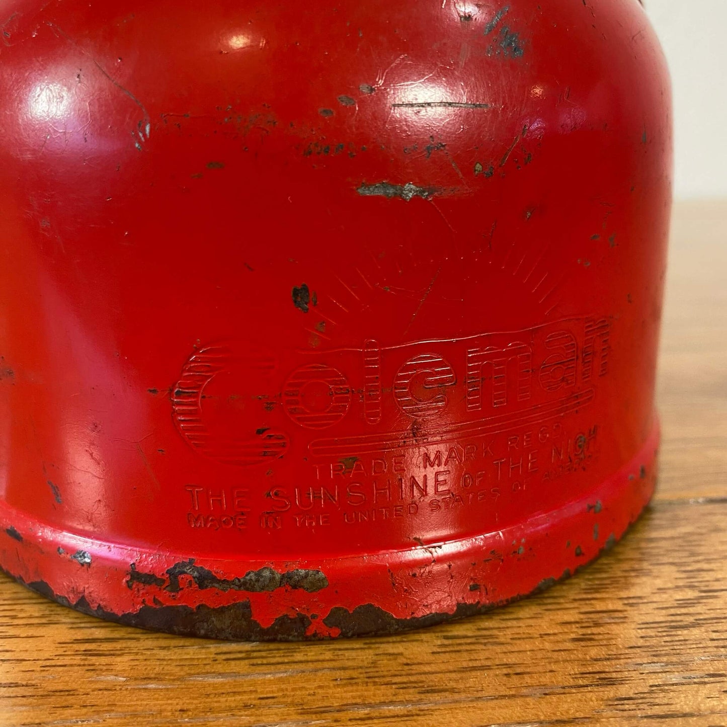 #205-A【1959年6月】ビンテージ Coleman（コールマン）200A イエローボーダー ランタン キャンプ用品 アウトドア アメリカ