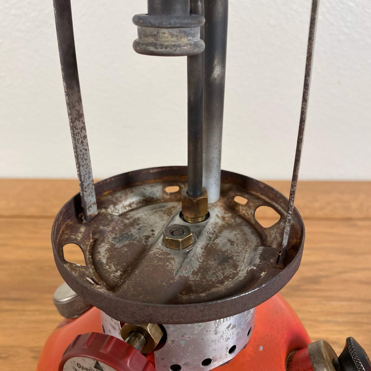 #25 【1957年7月】ビンテージ Coleman（コールマン） 200A イエローボーダー ランタン キャンプ用品 アウトドア アメリカ