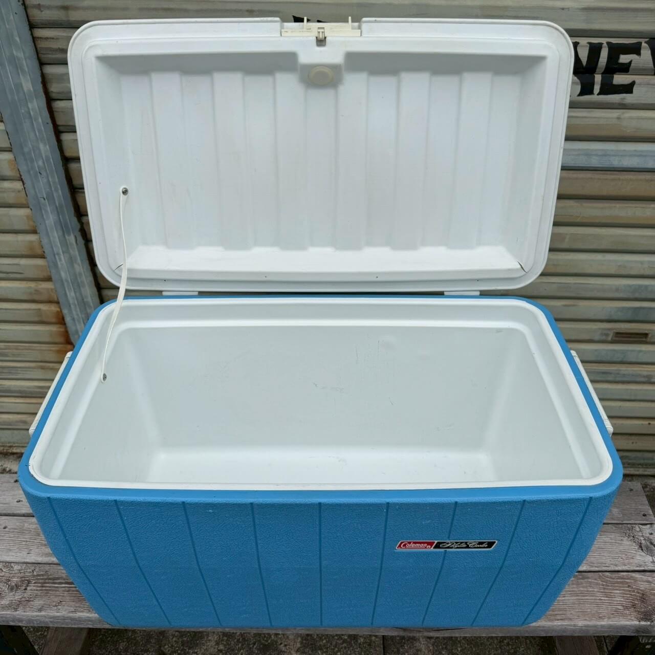 【1970年代】ビンテージ コールマン アメリカン雑貨 キャンプ 什器 クーラーボックス #2580