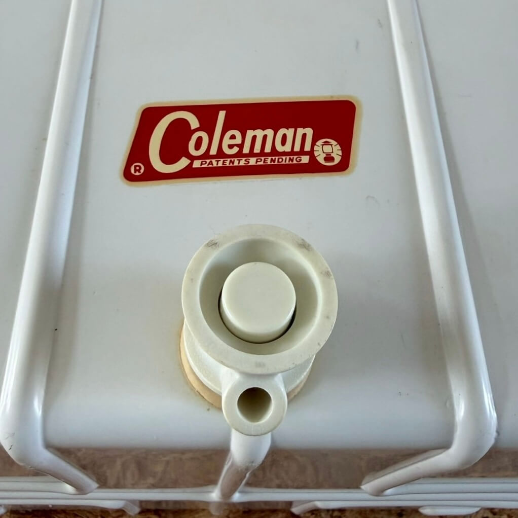 【1970年代】ビンテージ コールマン クーラーボックス アメリカン雑貨 キャンプ 什器 #1827