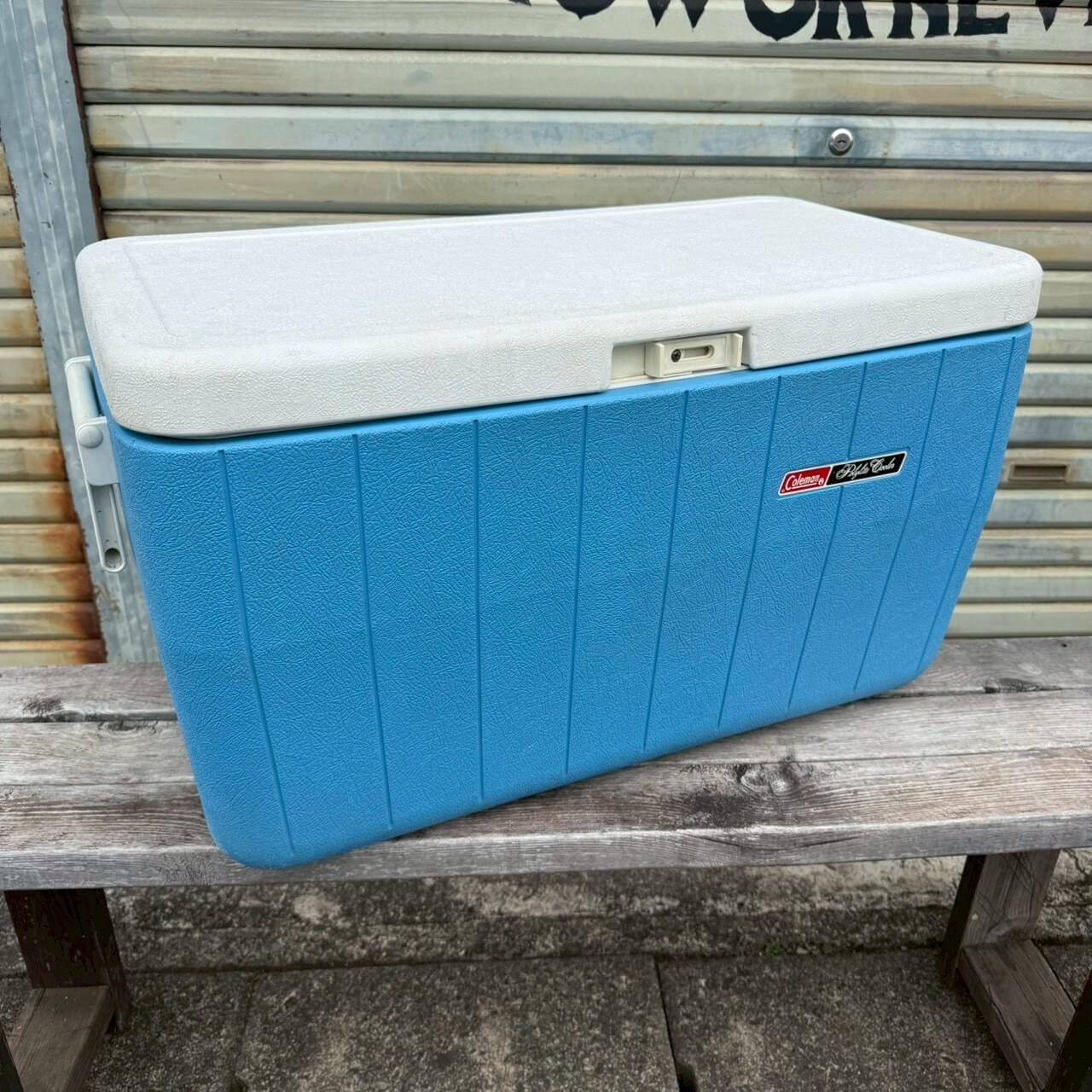 【1970年代】ビンテージ コールマン アメリカン雑貨 キャンプ 什器 クーラーボックス #2580