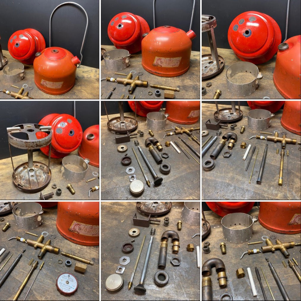 #25 【1957年7月】ビンテージ Coleman（コールマン） 200A イエローボーダー ランタン キャンプ用品 アウトドア アメリカ