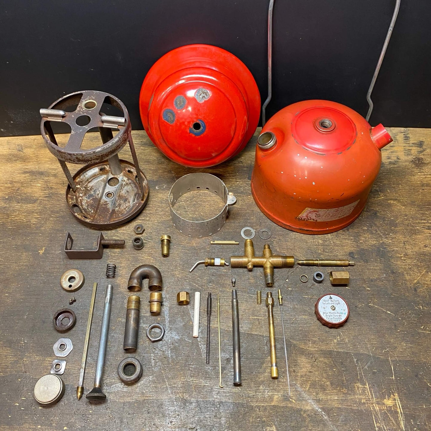 #25 【1957年7月】ビンテージ Coleman（コールマン） 200A イエローボーダー ランタン キャンプ用品 アウトドア アメリカ