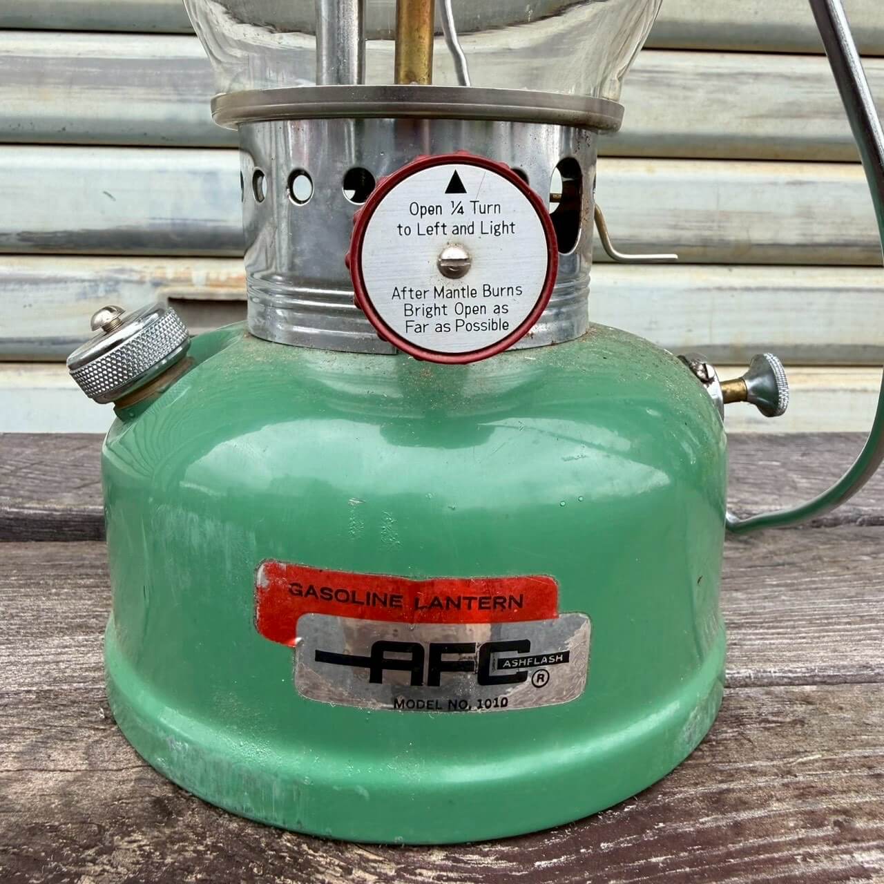 【1970年代】ビンテージ ガソリンランタン アメリカン雑貨 店舗什器 アッシュフラッシュ 箱付き 70s #2456