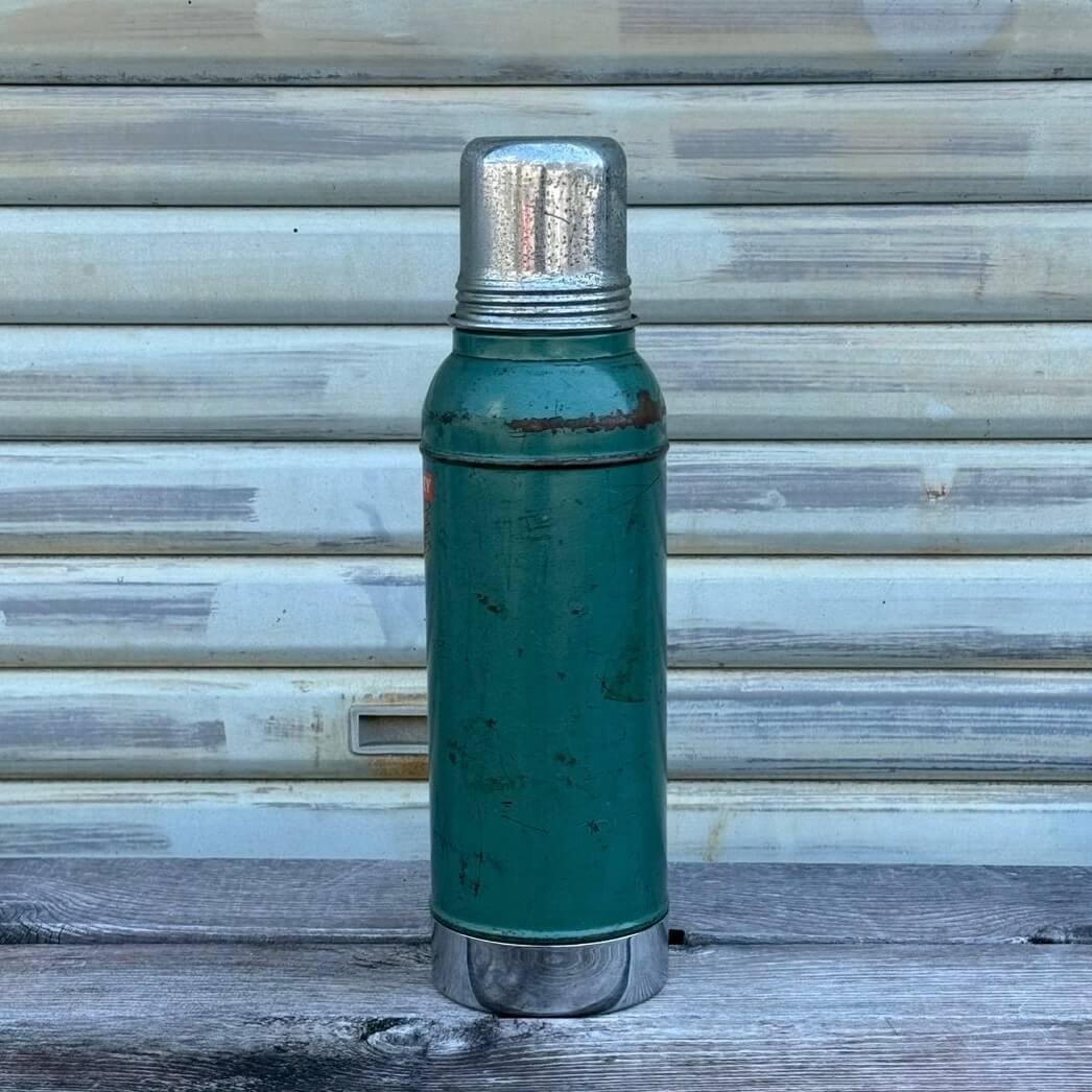 【1950年代】ビンテージ スタンレー アメリカン雑貨 キャンプ 什器 水筒 コルク栓 #2171