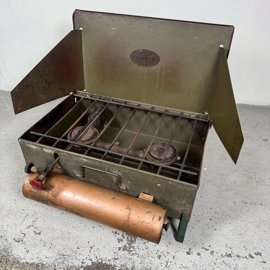 #2459【1950年代】ビンテージ American Kampkook ツーバーナー / キャンプストーブ  アメリカ