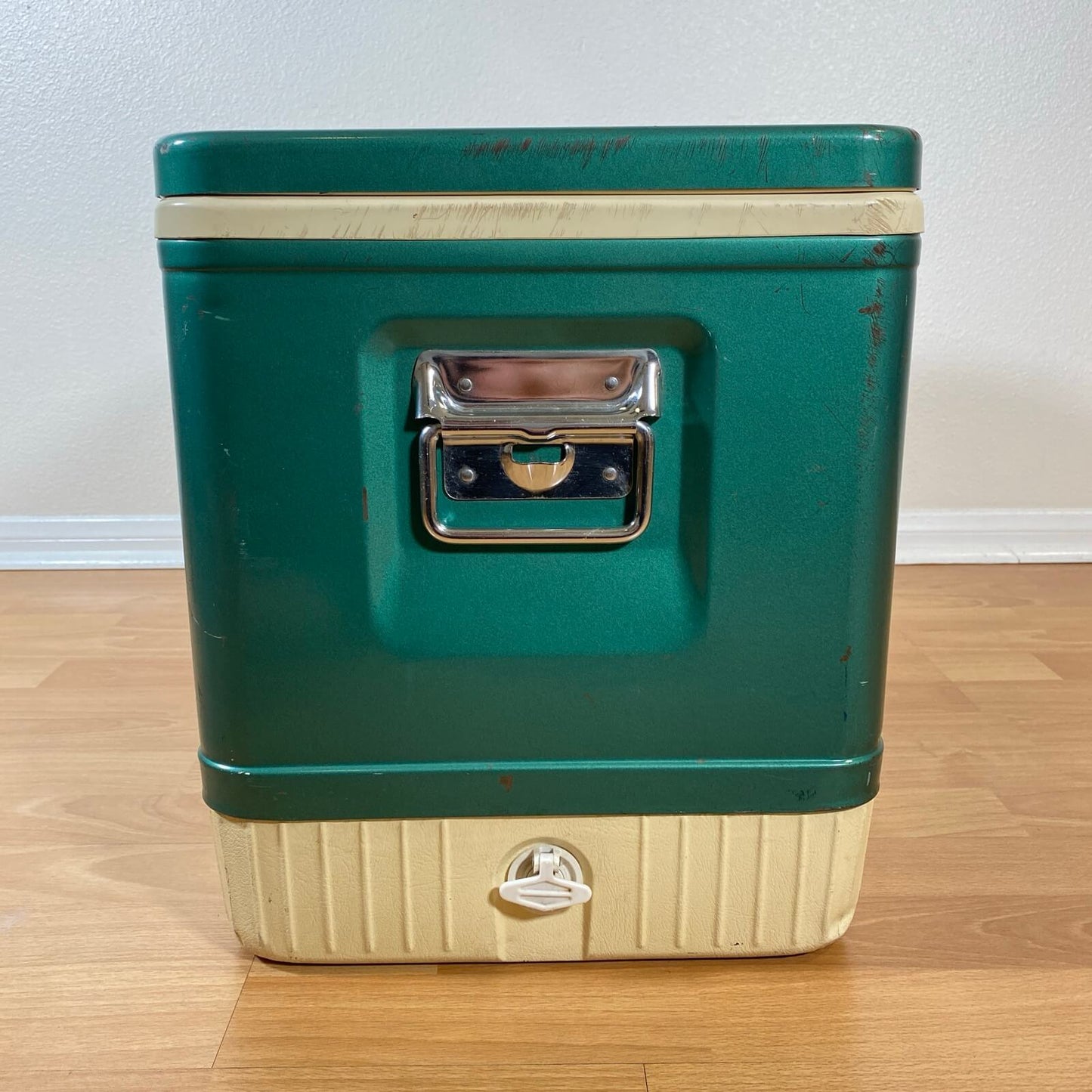 #840【1964年5月】ビンテージ Coleman（コールマン） クーラーボックス ダイヤモンドロゴ キャンプ用品 アウトドア アメリカ