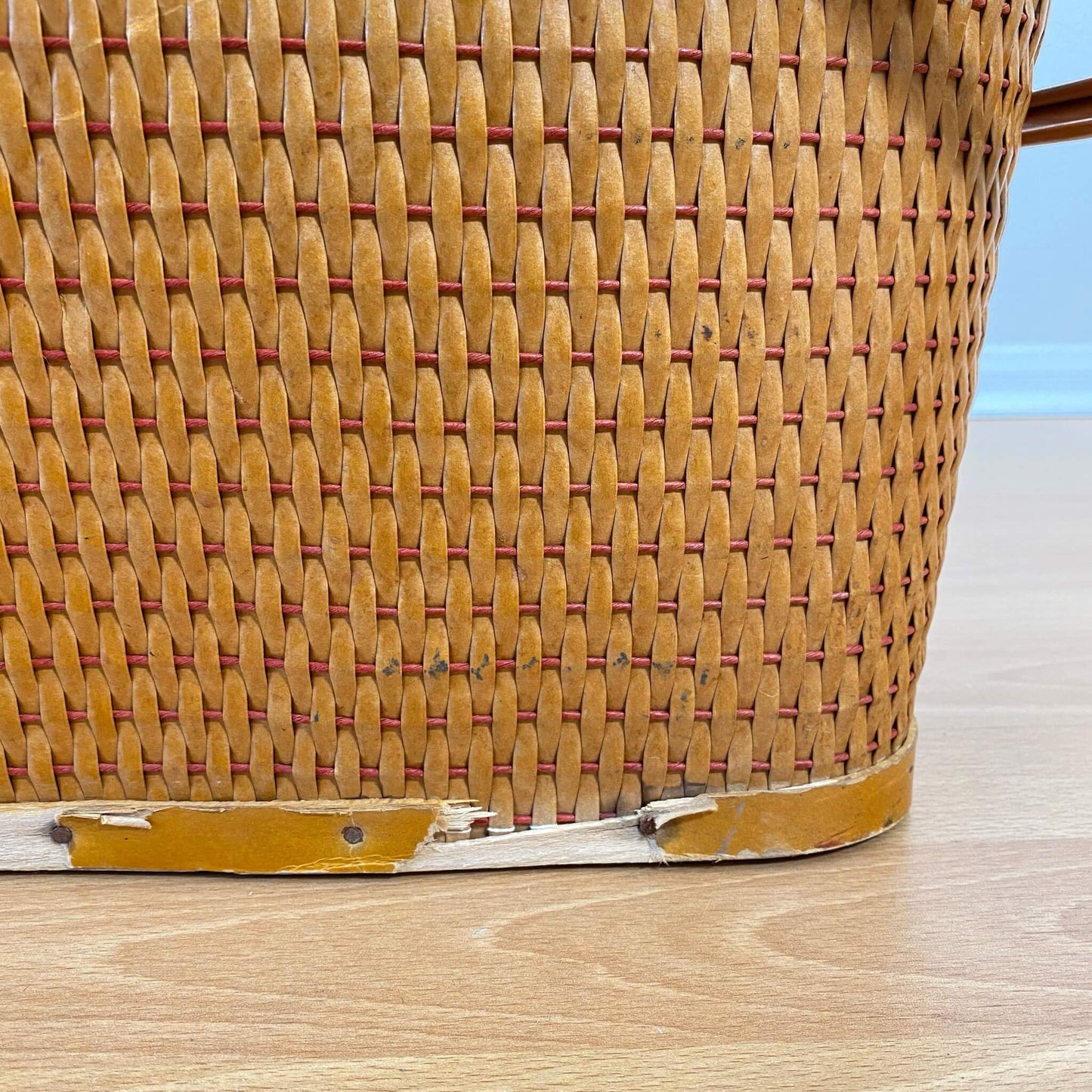 #834 【1970-80年代】ビンテージ REDMON（レドモン） ピクニックバスケット / 収納ケース アメリカ