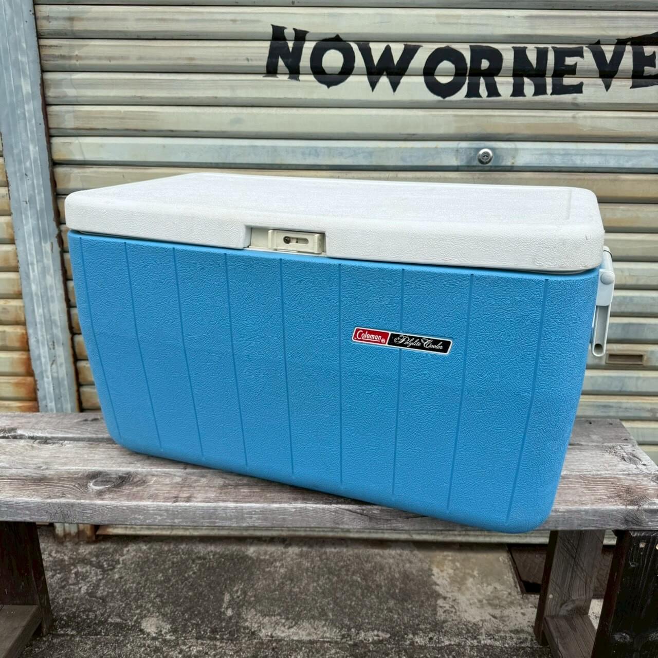 【1970年代】ビンテージ コールマン アメリカン雑貨 キャンプ 什器 クーラーボックス #2580
