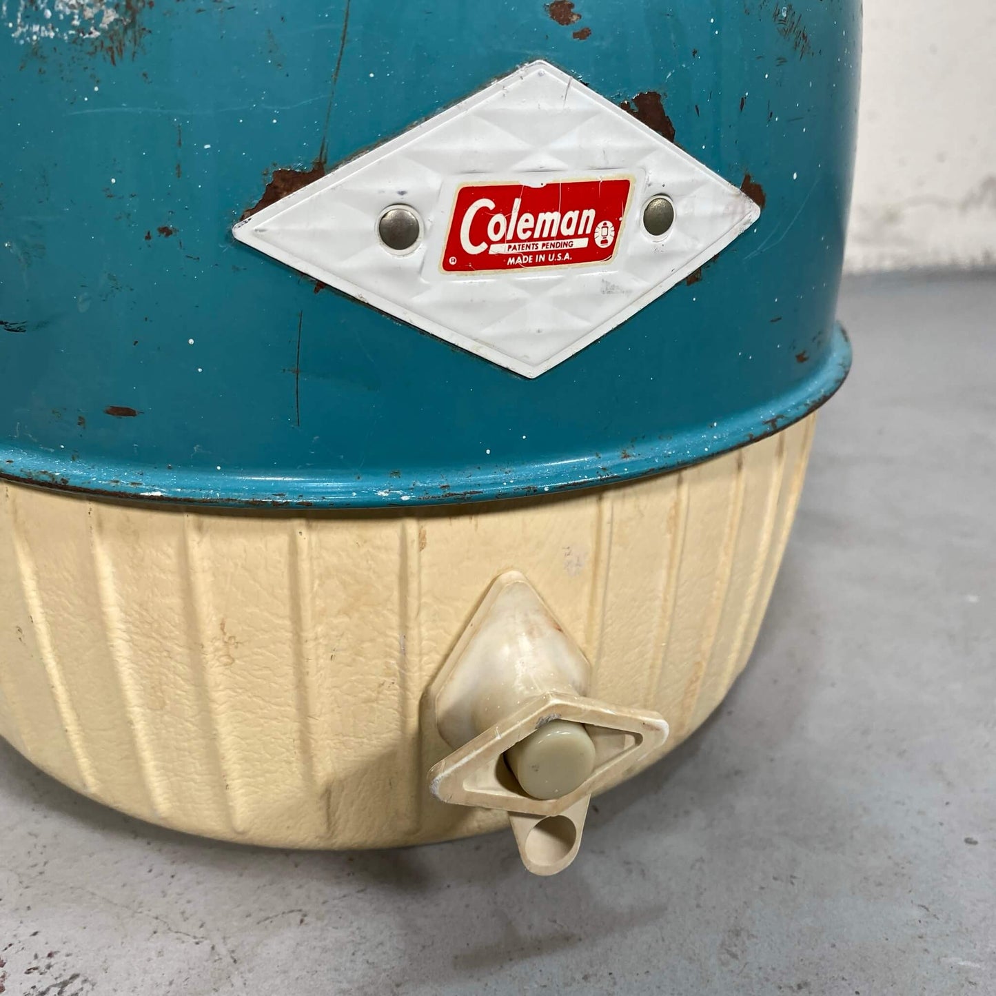 #403【1963年6月】ビンテージ Coleman（コールマン） ウォータージャグ キャンプ用品 アウトドア アメリカ