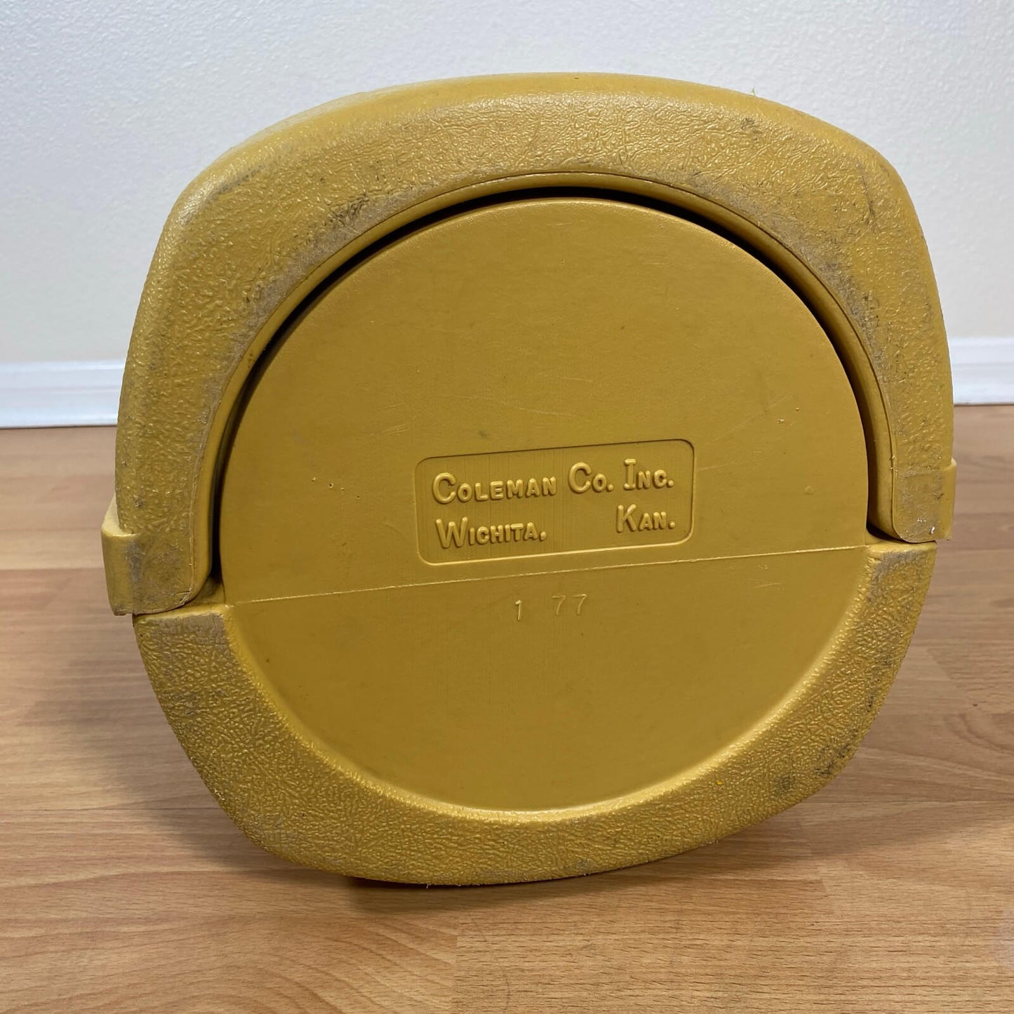 #741【1977年1月製造】コールマン ビンテージ クラムシェルランタンケース 適合220/228/275
