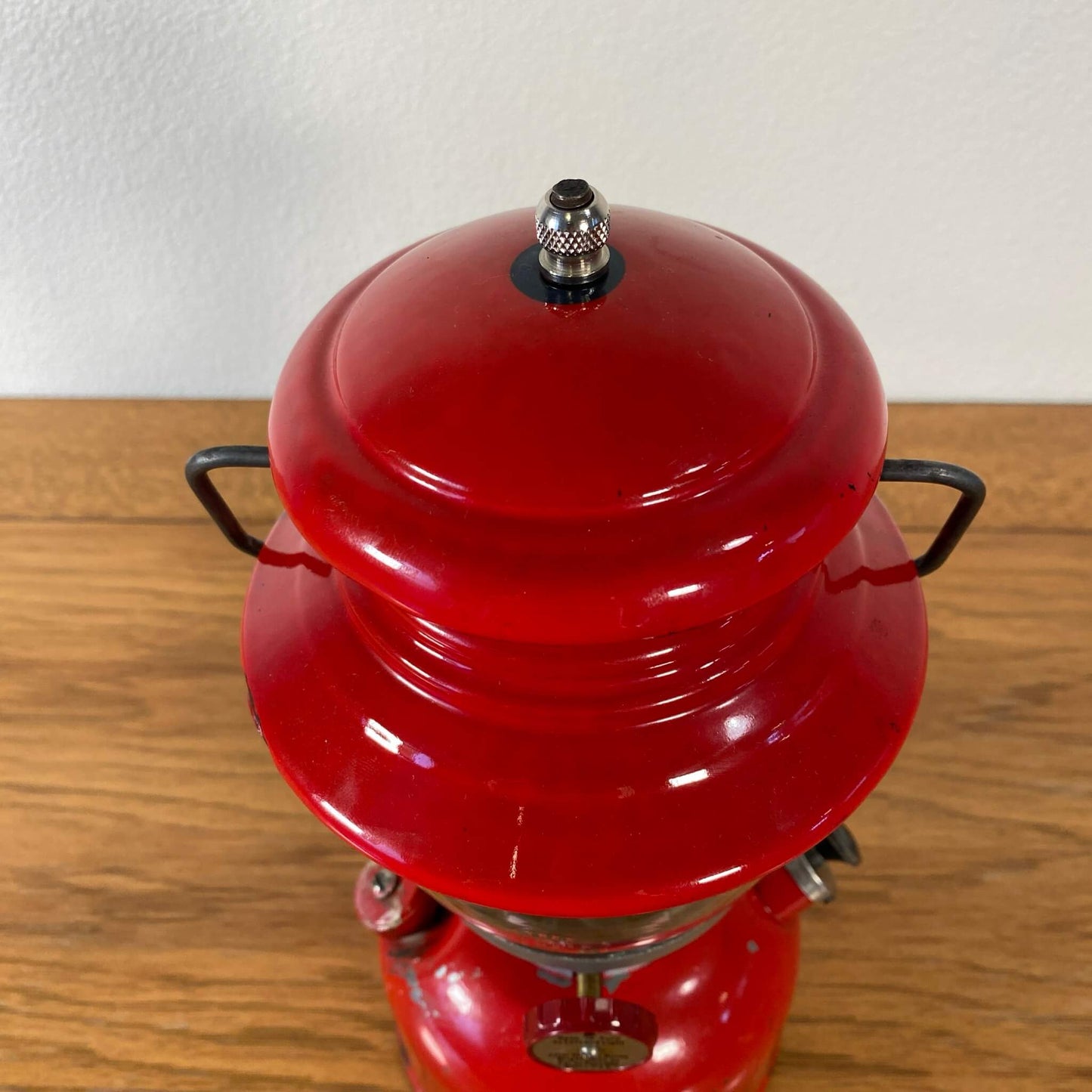 #205-A【1959年6月】ビンテージ Coleman（コールマン）200A イエローボーダー ランタン キャンプ用品 アウトドア アメリカ