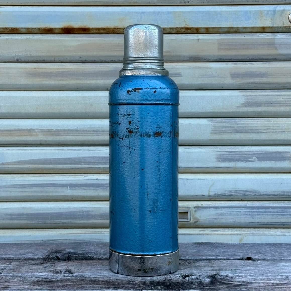 【1950年代】ビンテージ スタンレー ビッグサイズ アメリカン雑貨 キャンプ 什器 水筒 コルク栓 #2169